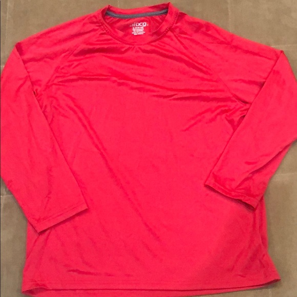 Bcg Red Drifit Long Sleeve Shirt | Poshmark